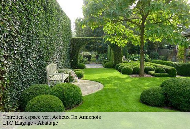 Entretien espace vert  acheux-en-amienois-80560 LTC Elagage - Abattage 