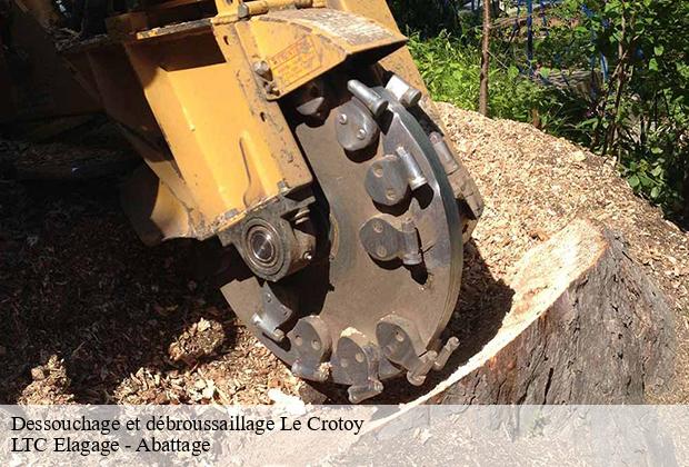 Dessouchage et débroussaillage  le-crotoy-80550 LTC Elagage - Abattage 