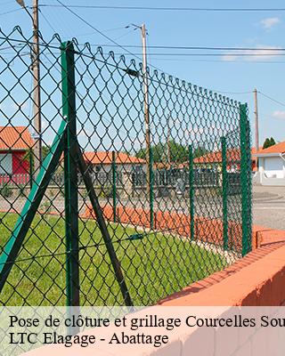 Pose de clôture et grillage  courcelles-sous-moyencour-80290 LTC Elagage - Abattage 